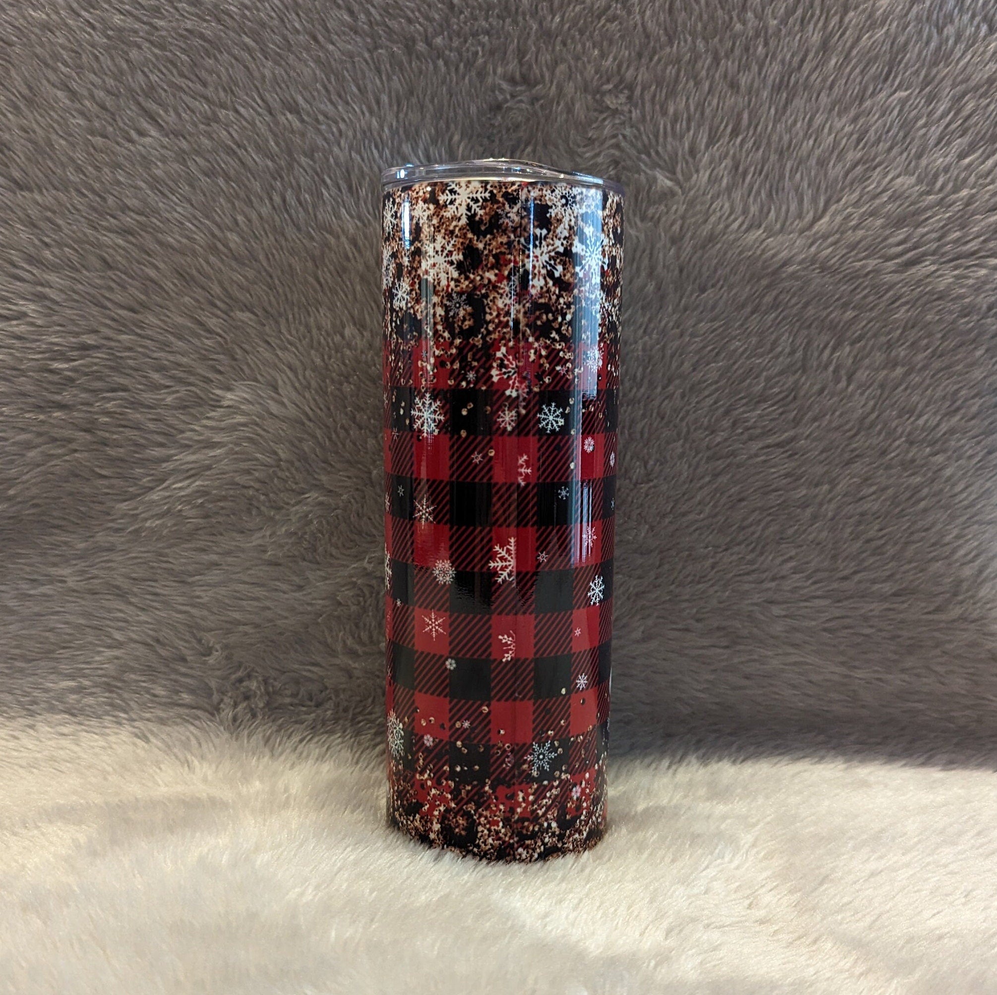 Adorable Up to Snow Good Tumbler Featuring Santa and Snowman, Christmas Tumbler Drinkware, Christmas Party Gift, Festive Winter Wonderland