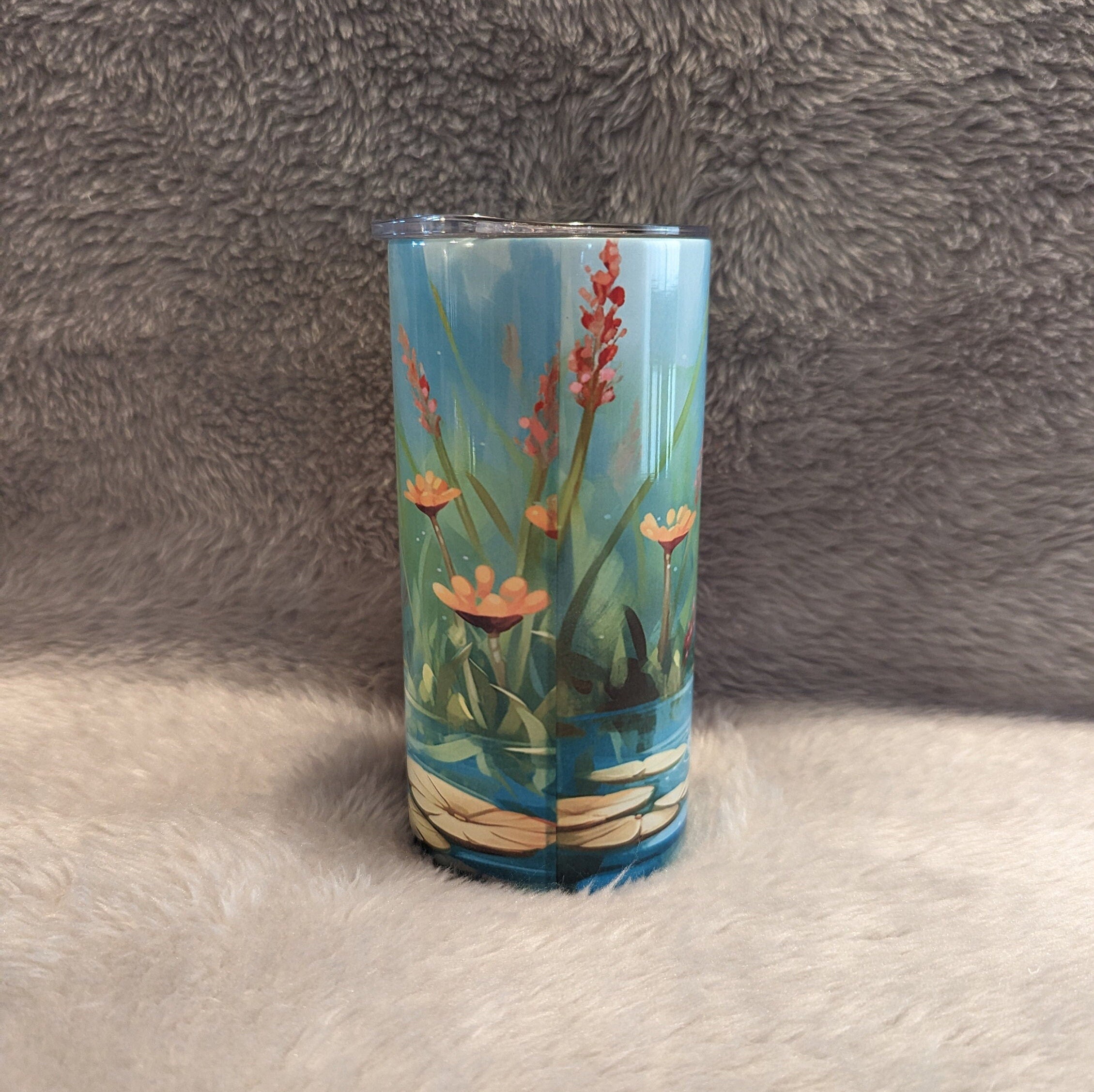 Cute Otter Tumbler With Straw, Insulated  Otter Tumbler For Kids That Can Be Personalized, Otter Cup For Kids With Reusable Plastic Straw