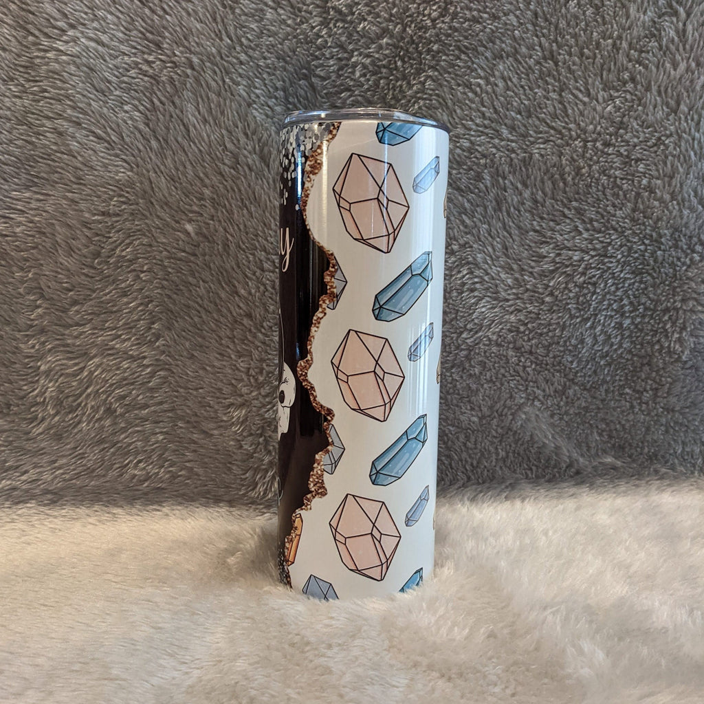 Witchy Vibes Tumbler Can Be Personalized, Mystical Gift For Her, 20oz Tumbler With Reusable Straw, Hot Or Cold Drinkware For Everyday Use