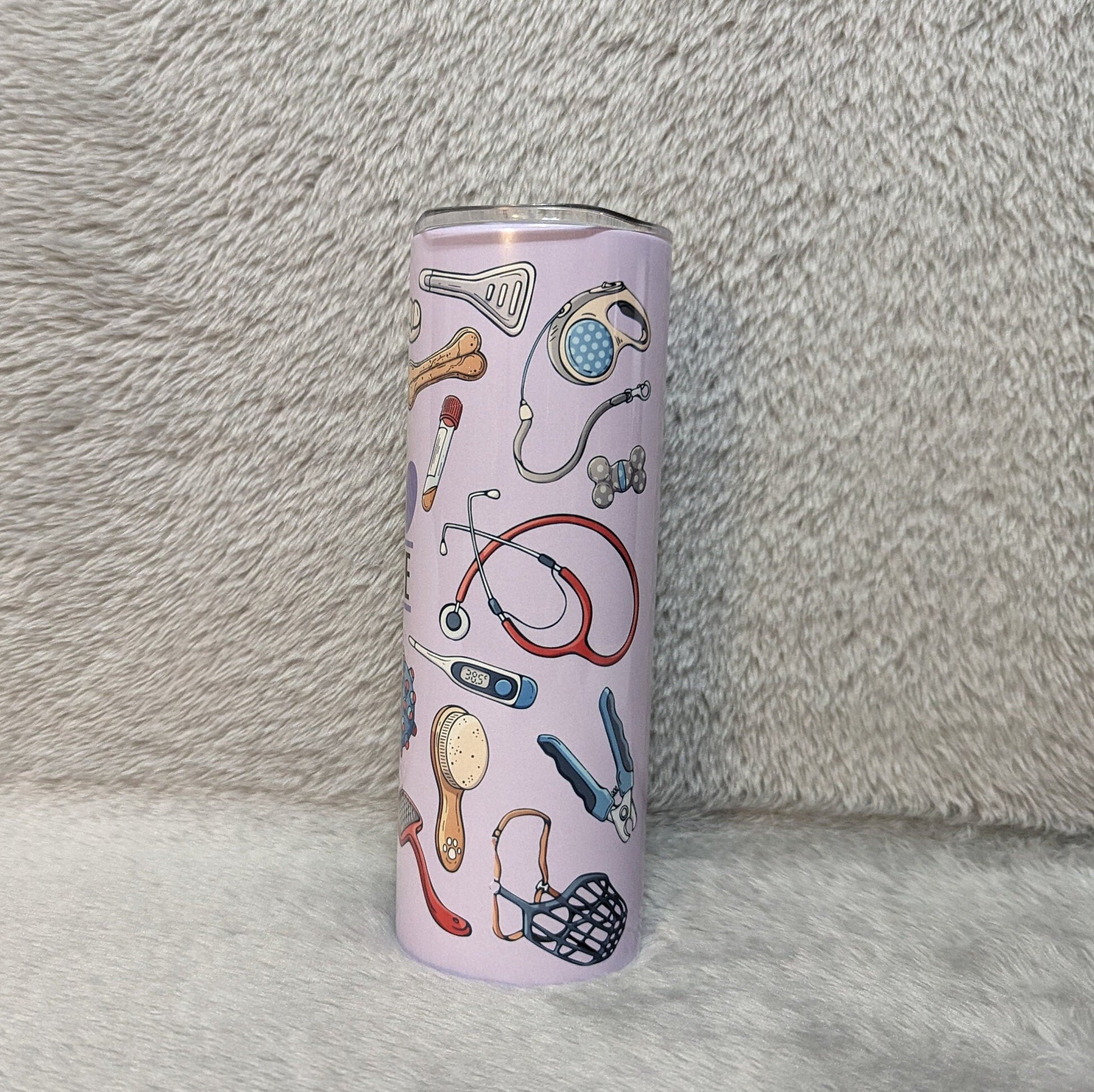 Veterinarian Tumbler, Vet Tumbler, Vet Cup, Gift for A Veterinarian, Veterinarian Gift, Gift For Animal Doctor, 20oz Tumbler With Straw