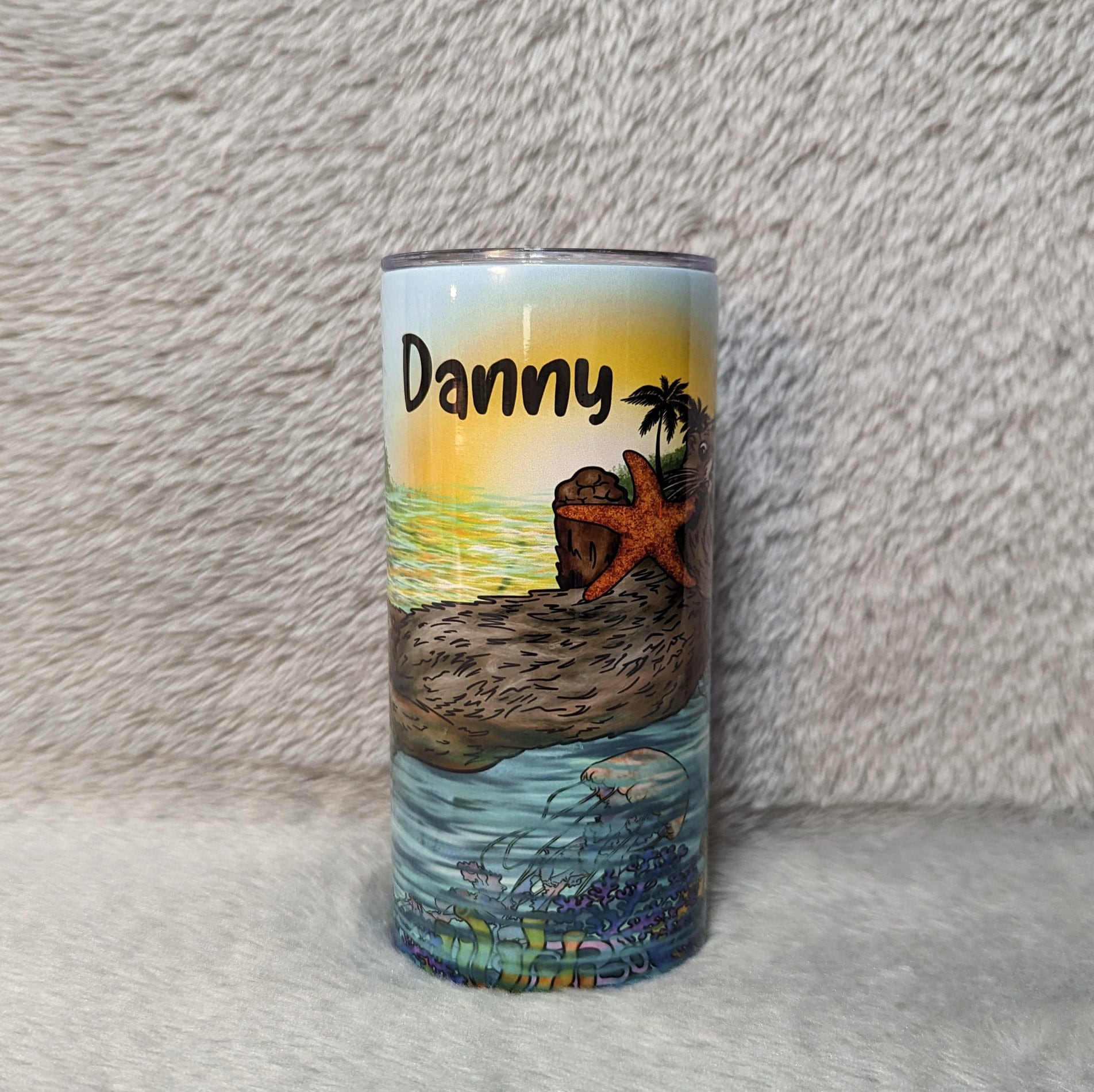 Otter Cup, Kids Otter Cup, kids Personalized Tumbler, Personalized Tumbler, Otter Tumbler, Kids Cup, Cartoon Otter, Personalized Kids Cups