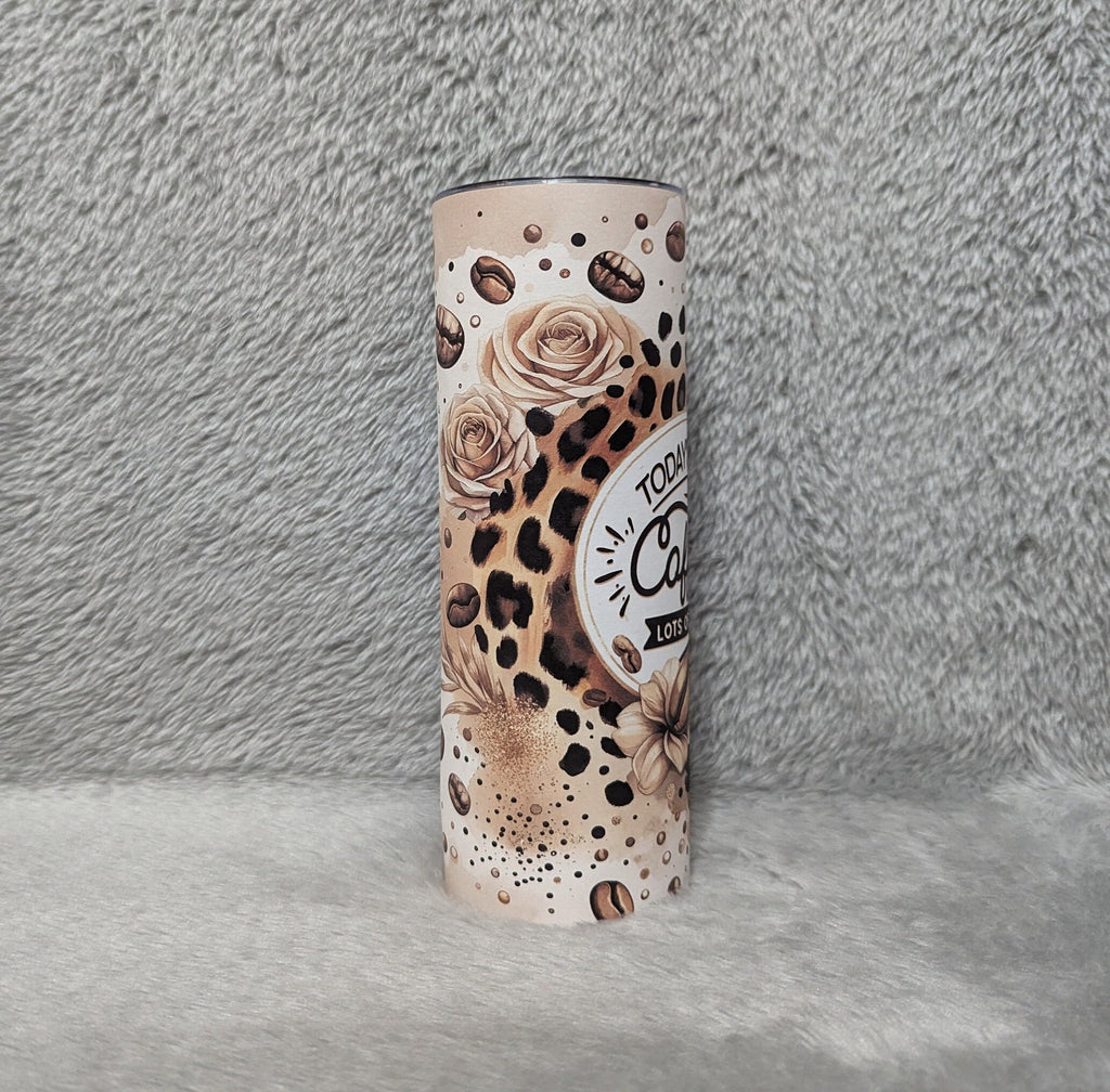 Today's Vibe Coffee Tumbler 20oz With Reusable Straw