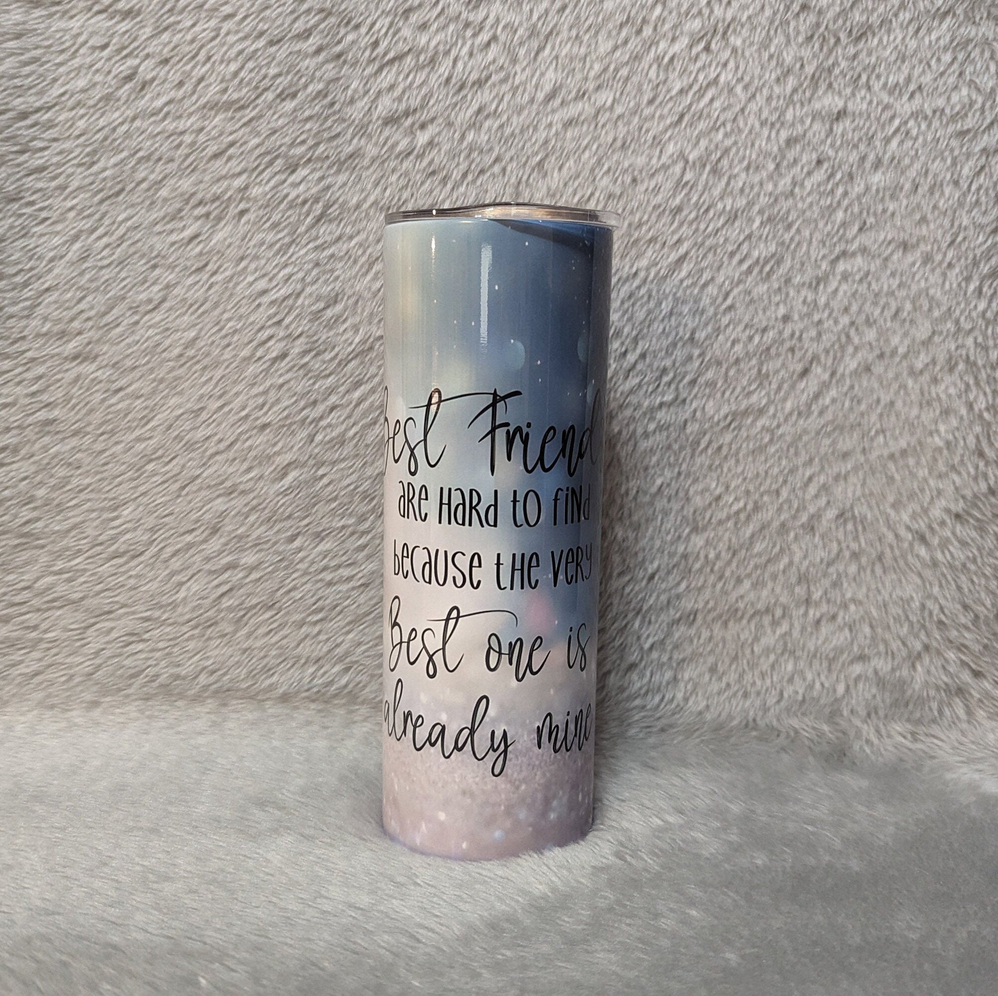 Best Friends Tumbler - 20oz Stainless Steel Travel Mug for Coffee Tea and More, Gift For Best Friend, Gift For Her, Hot Cold Drinkware