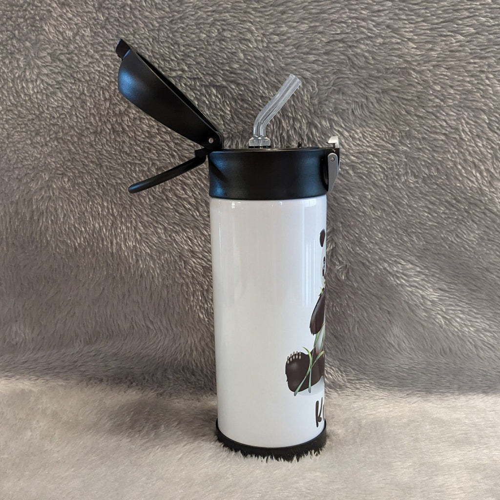 Panda Cup, Panda Bear Water Bottle Can Be Personalized, Kids water bottle, Personalized Kids Cup, Panda Bear Cup, Kids Panda Water Bottle