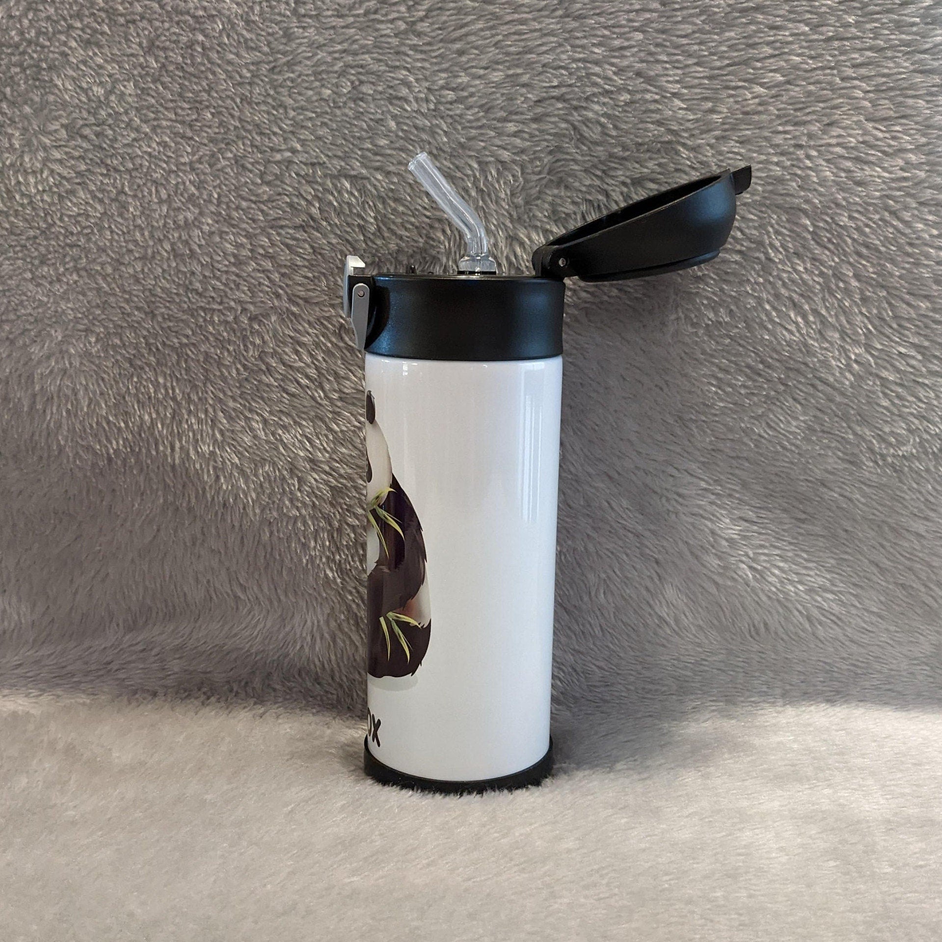 Panda Cup, Panda Bear Water Bottle Can Be Personalized, Kids water bottle, Personalized Kids Cup, Panda Bear Cup, Kids Panda Water Bottle