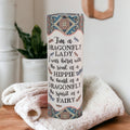 Dragonfly Tumbler With Beautiful Saying, Dragonfly Cup, Dragonfly Gift, Dragonfly Lover Tumbler, 20oz Tumbler With Reusable Straw