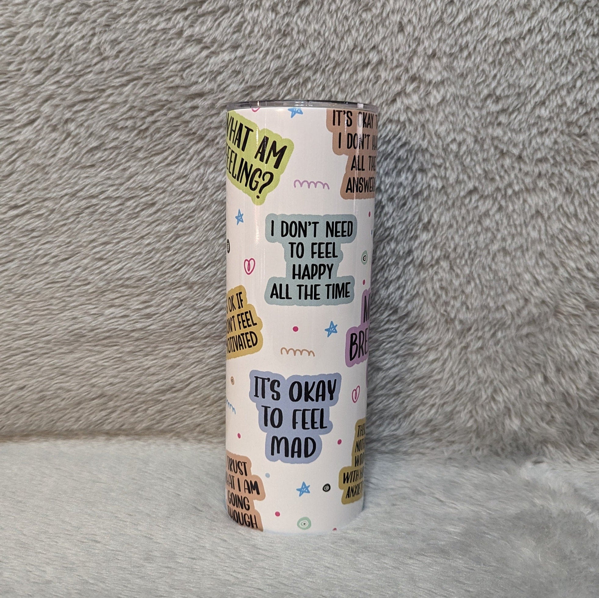 My Mental Breakdown Cup Tumbler 20oz With Reusable Straw