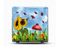 Slate Ladybug Picture With Display legs