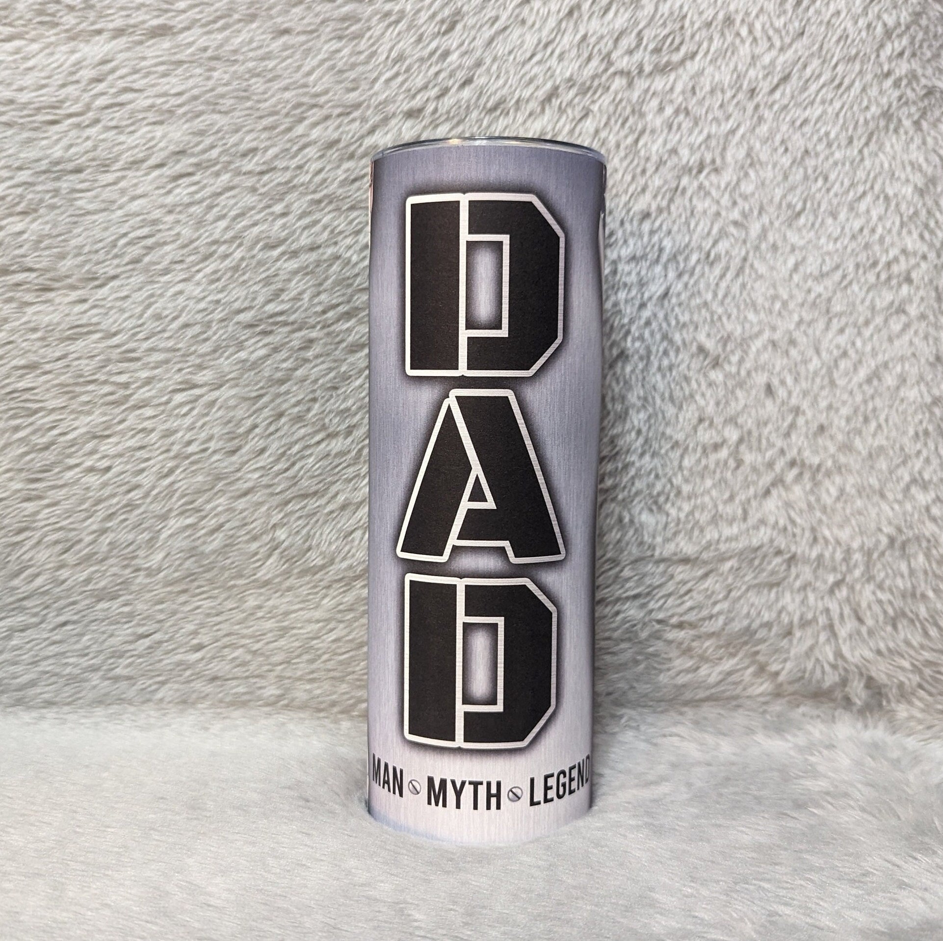 Dad Man Myth Legend Tumbler, Dad Cup, Dad Gift, Gift For Him, Gift For Dad, 20oz Insulated Tumbler With Reusable Straw