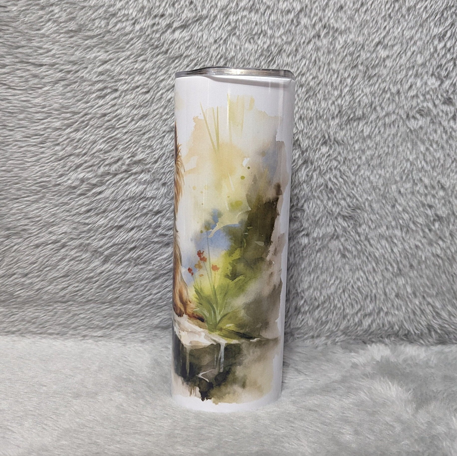 Yorkshire Dog Tumbler 20oz Can Be Personalized