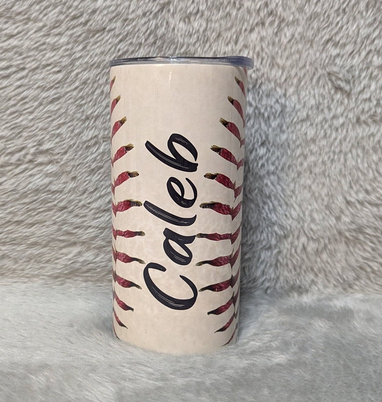 Personalized Kids Baseball Tumbler, Perfect Gift for Little Athletes, Toddler Tumbler With Straw, Kids Cup With Name, Kids Gift