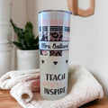 Teacher Tumbler Personalized, Teacher Cup, Teacher Cup With Name, Personalized Teacher Tumbler, Personalized Teacher Gift For Everyday Use