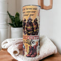 Firefighter Life Affirmation Tumbler - Show Your Support for Our Heroes with this Stylish and Durable Tumbler, Gift For A Fire Fighter