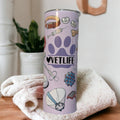 Veterinarian Tumbler, Vet Tumbler, Vet Cup, Gift for A Veterinarian, Veterinarian Gift, Gift For Animal Doctor, 20oz Tumbler With Straw