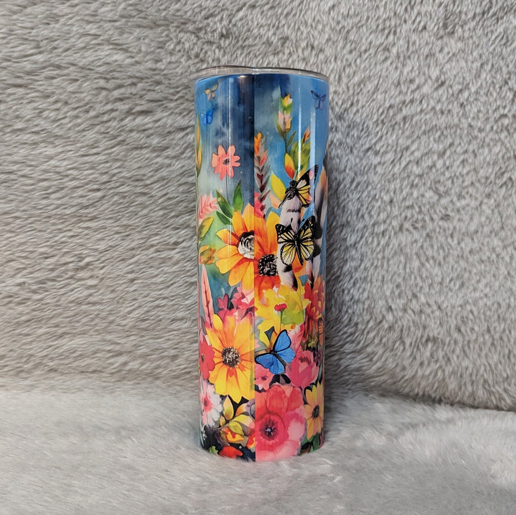 Lemur Tumbler 20oz With Reusable Straw, Can Be Personalized