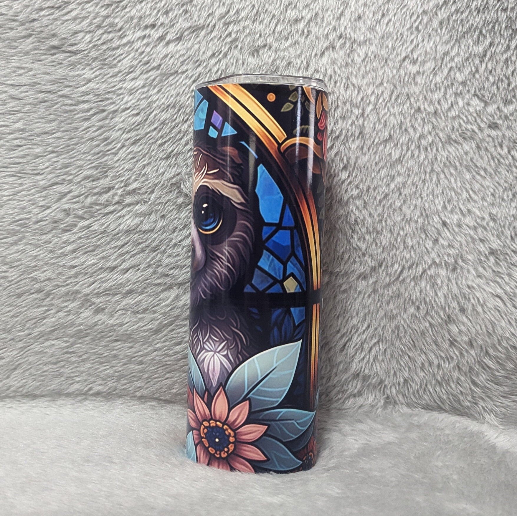 Beautiful Sloth Tumbler With Straw Can Be Personalized, Sloth Cup With Name, Hot Cold Drinkware, Great For Home Work Or On The Go