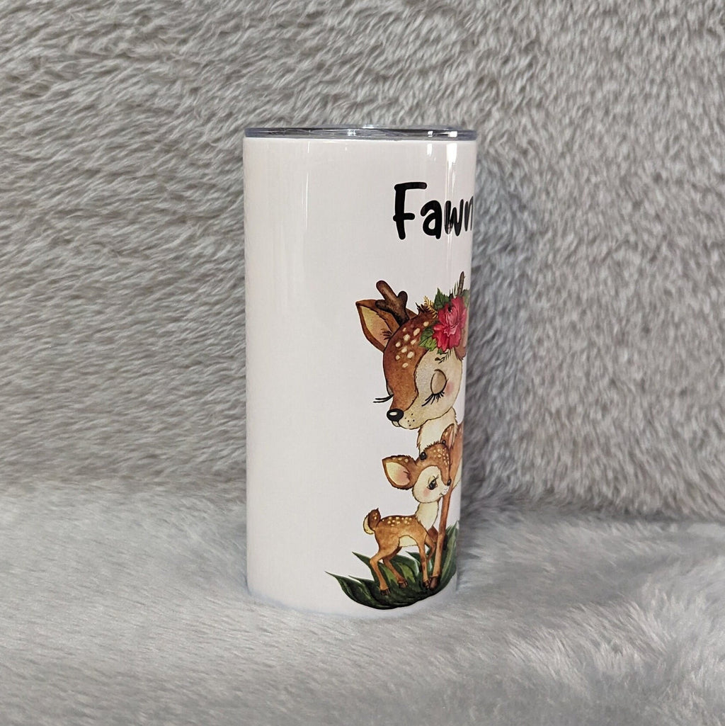 Kids Deer Tumbler, Kids Deer Cup, Kids Personalized Tumblers, Kids Tumbler, Deer Design, Customized Tumbler, Toddler Tumbler With Straw