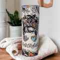 Hair Stylist Life Tumbler 20oz With Reusable Straw, Can Be Personalized