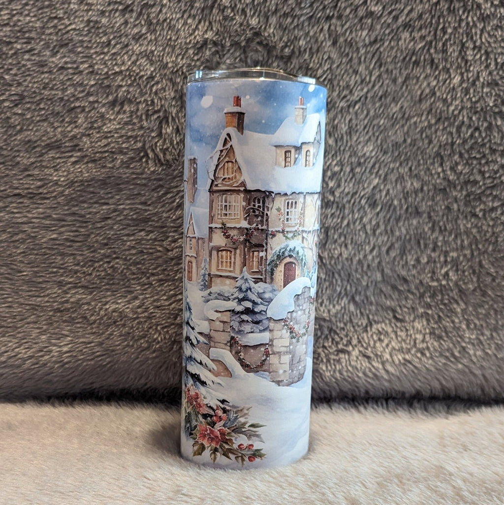 Festive Snowman Tumbler, Enjoy Hot and Cold Drinks in Style, Great Christmas Gift, Snowman Tumbler Personalized, Snowman Cup With Name