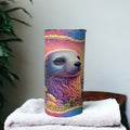 Colorful Neon Kids Seal Tumbler 15oz With Reusable Straw Can Be Personalized