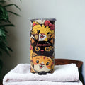 Kids Cat Tumbler 15oz With Reusable Straw, Can Be Personalized