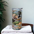 Kids Dinosaur Tumbler Can Be Personalized, Dinosaur Cup, Kids 15oz Toddler Tumbler With Lid and Straw, Great For Home Picnics Or On The Go