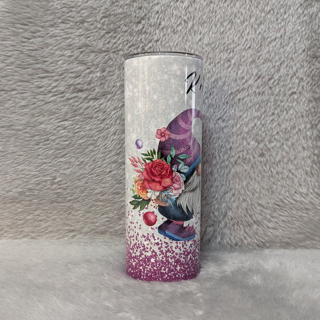 Gnome Tumbler Can Be Personalized, Gnome Gift For Loved One,  Valentine Tumbler, Love Tumbler, Gnome Cup With Name, Gift For A Loved One