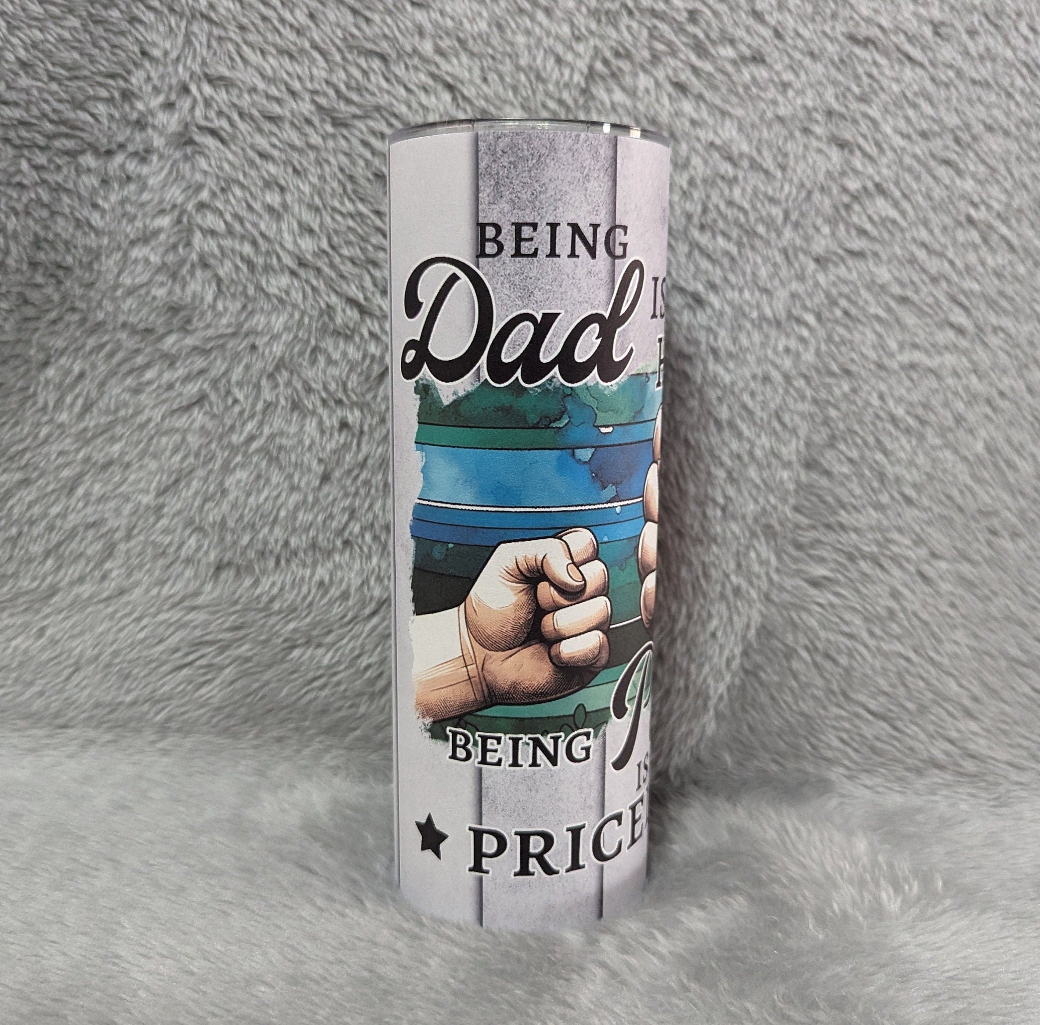 Papa Tumbler Can Be Personalized, Includes A Reusable Straw, Gift For Grandfather, 20oz Tumbler For Hot Or Cold Drinks, Gift For Papa