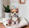 Corgi Tumbler That Can Be Personalized Includes A Straw, Dog Cup With Name, Dog Lover Gift, For Everyday Use - Hot Or Cold Drinks