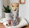 Cute Halloween Gnome Tumbler Can Be Personalized, Gnome Cup With Name, Halloween Cup, Personalized Gnome tumbler, Halloween Party Gift