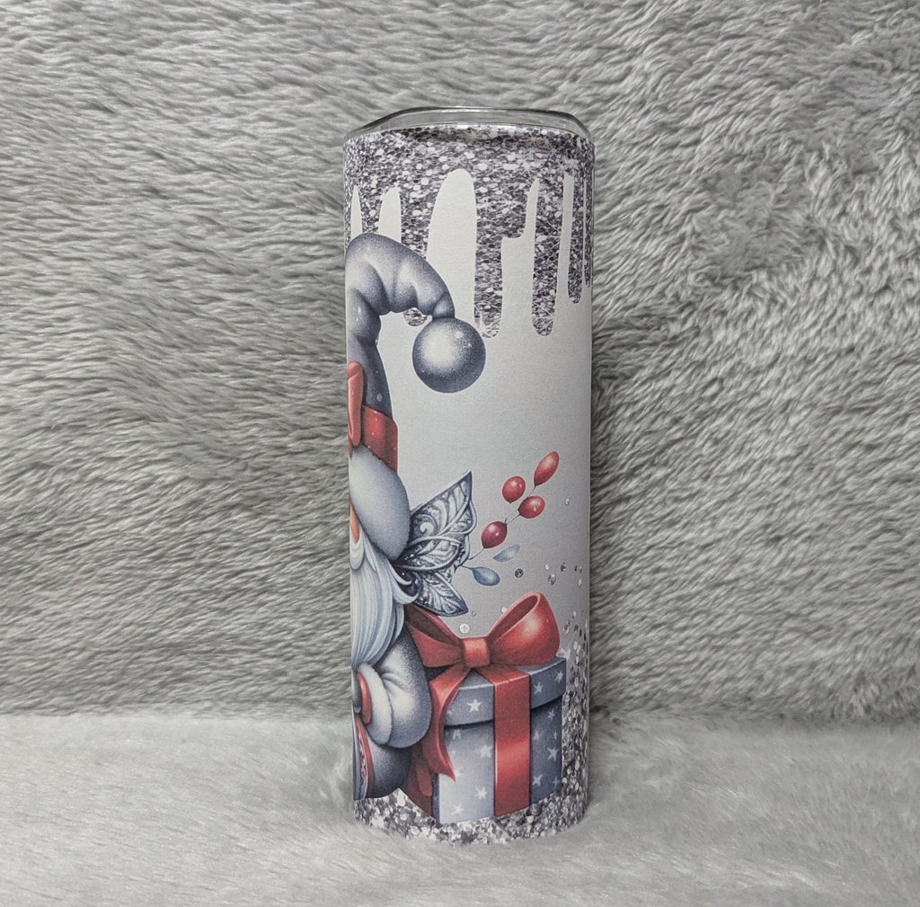 Christmas Gnome Tumbler Can Be Personalized, Christmas Gnome Cup, Christmas Gnome Tumbler, Winter Tumbler, Christmas Gnome
