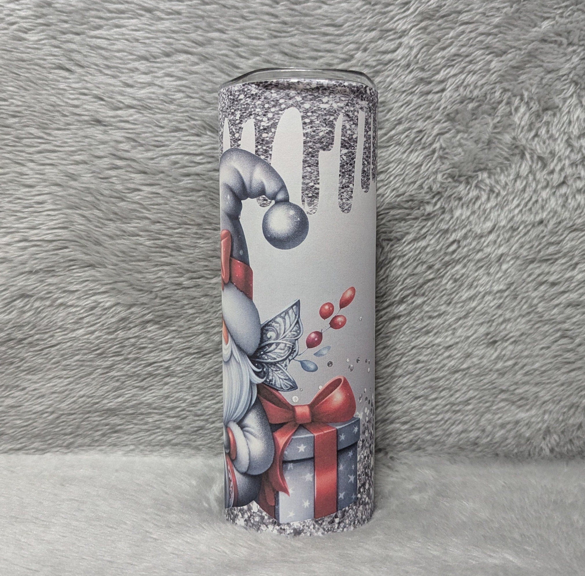 Christmas Gnome Tumbler Can Be Personalized, Christmas Gnome Cup, Christmas Gnome Tumbler, Winter Tumbler, Christmas Gnome