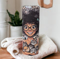 Crazy Cat Lady 20oz With Reusable Straw, Can Be Personalized