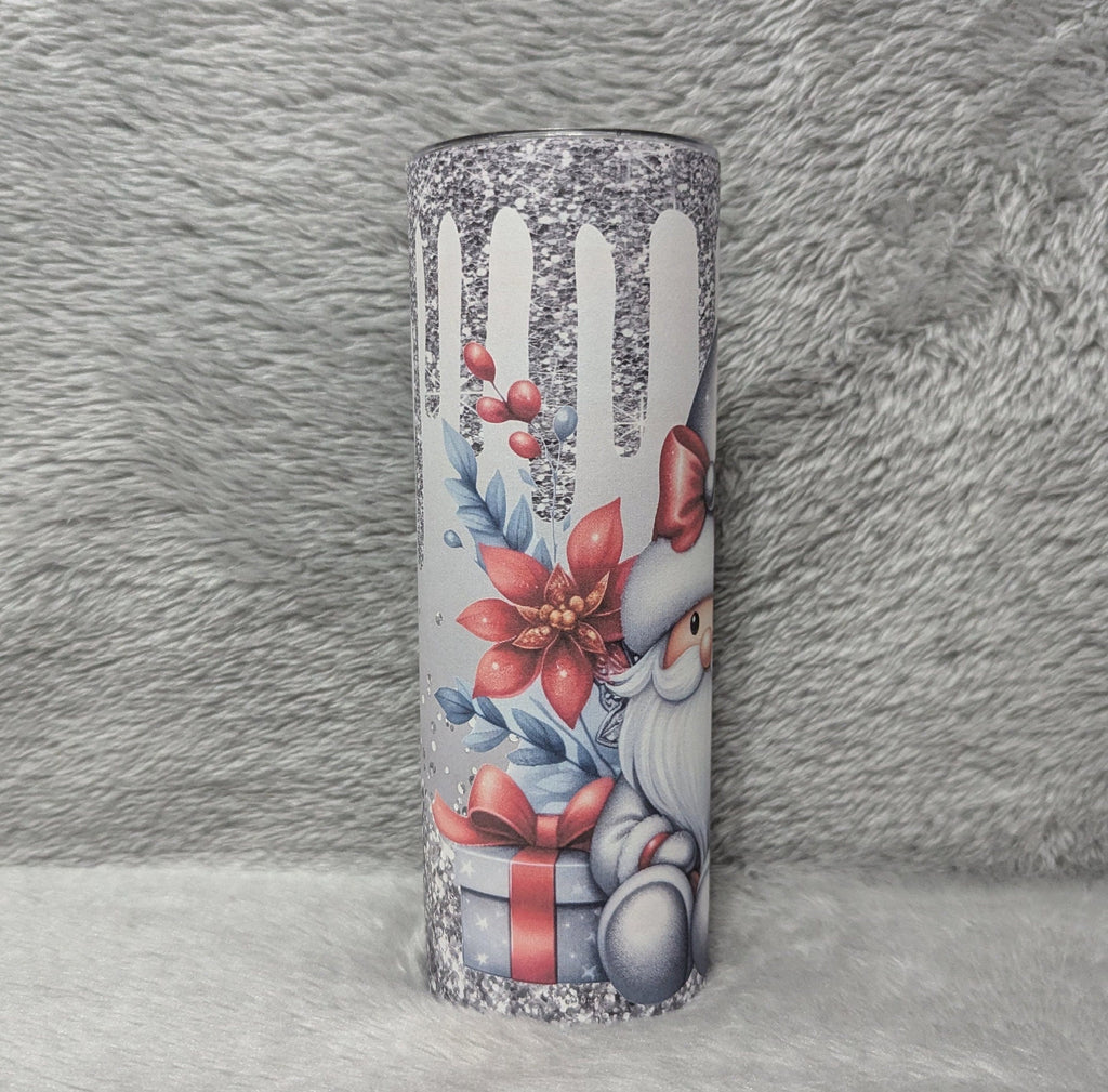 Christmas Gnome Tumbler Can Be Personalized, Christmas Gnome Cup, Christmas Gnome Tumbler, Winter Tumbler, Christmas Gnome