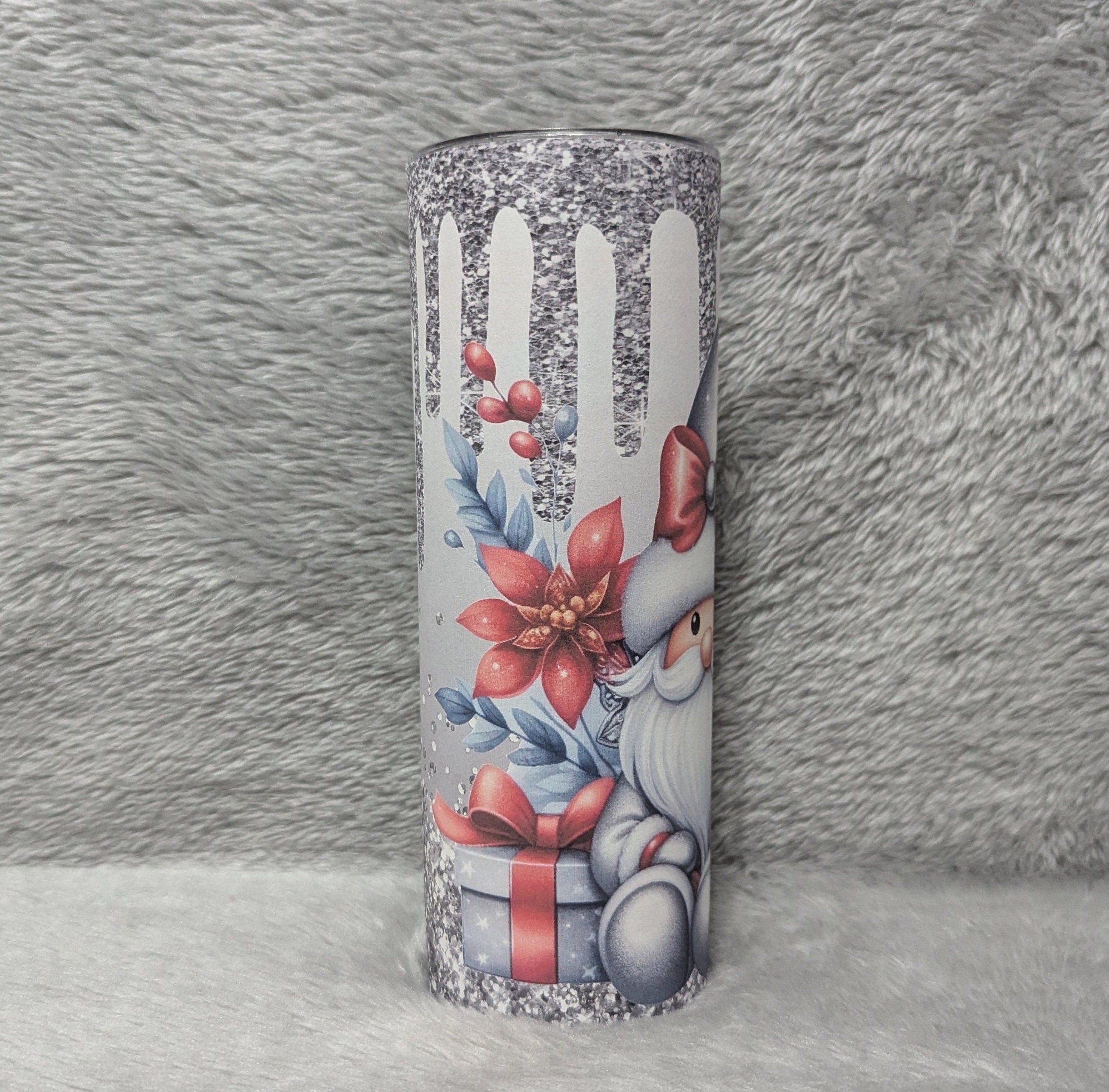 Christmas Gnome Tumbler Can Be Personalized, Christmas Gnome Cup, Christmas Gnome Tumbler, Winter Tumbler, Christmas Gnome