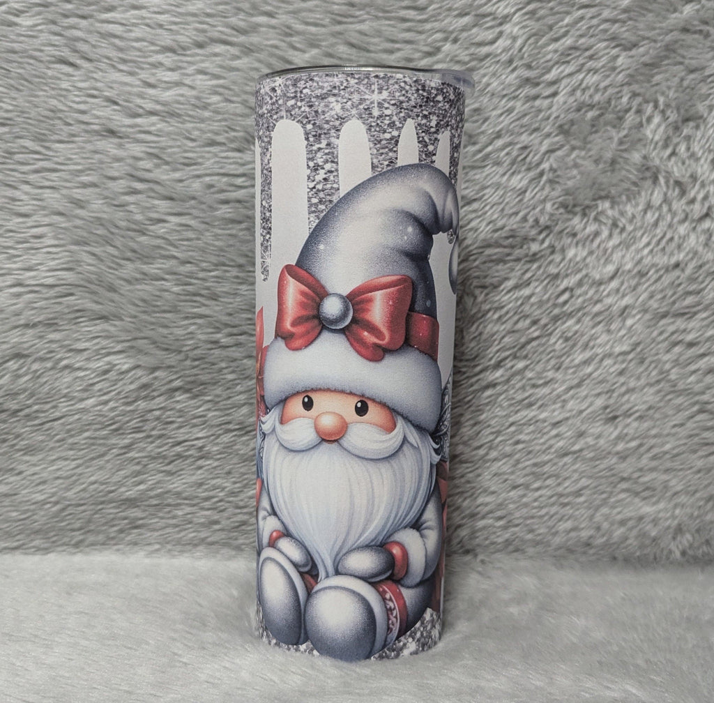 Christmas Gnome Tumbler Can Be Personalized, Christmas Gnome Cup, Christmas Gnome Tumbler, Winter Tumbler, Christmas Gnome