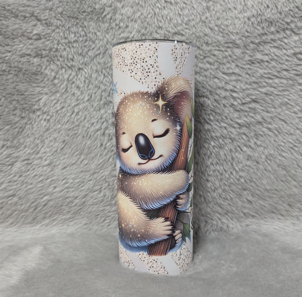 Just A Girl Who Loves Koala Bears Tumbler Can Be Personalized, Koala Bear Cup, Koala Bear Gift, Great For Everyday Use - Hot Or Clod Dinks
