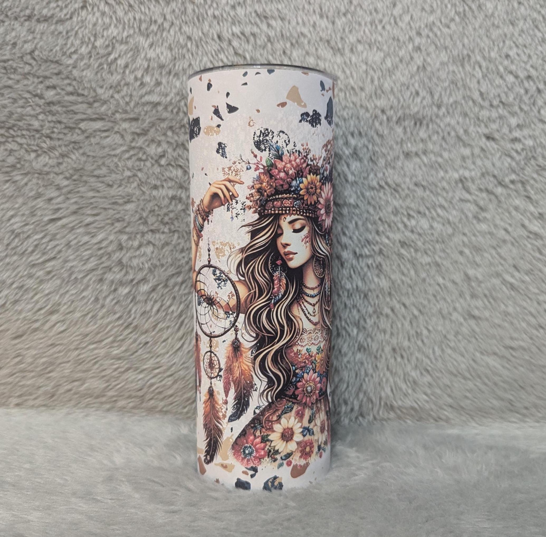 Nordic Girl Tumbler Can Be Personalized, 20oz Tumbler For Everyday Use - Hot Or Cold Drinks, Includes A Reusable Straw