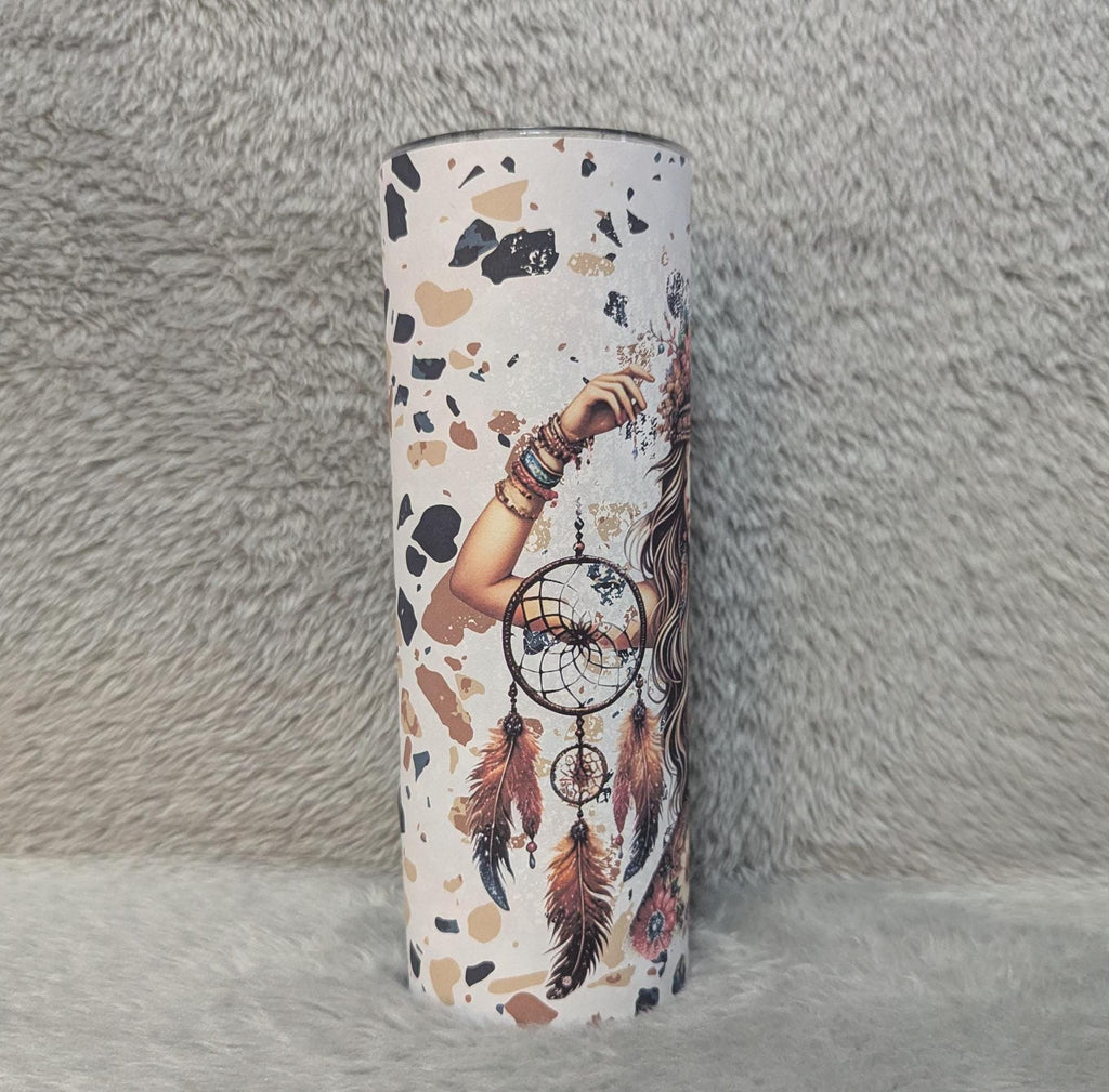 Nordic Girl Tumbler Can Be Personalized, 20oz Tumbler For Everyday Use - Hot Or Cold Drinks, Includes A Reusable Straw