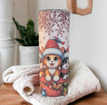 Christmas Kittens Tumbler Can Be Personalized, Christmas Tumbler Gift, Cup With Name, Christmas Gift, Holiday Tumbler, 20oz Tumbler