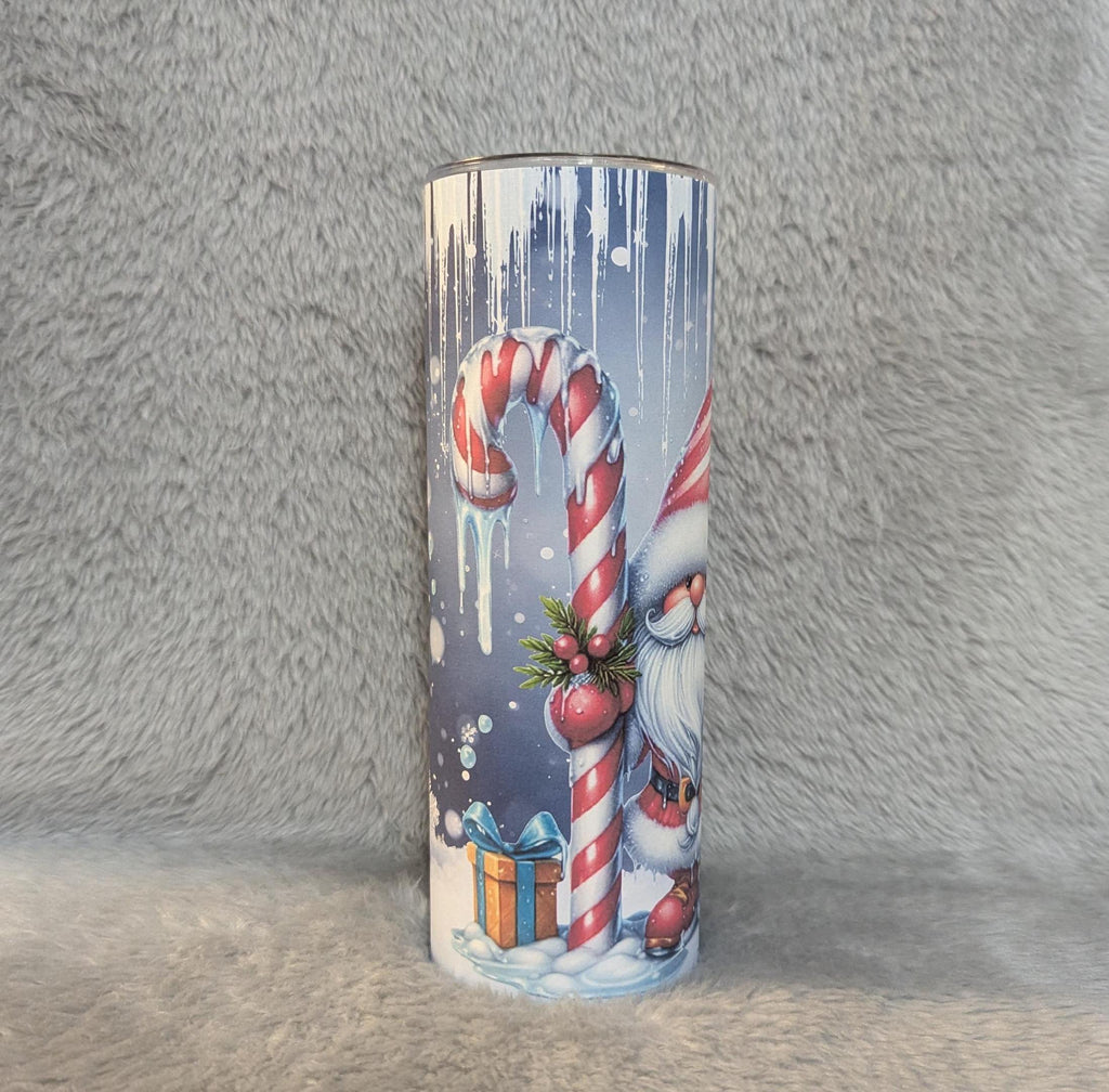 Christmas Gnome Tumbler Can Be Personalized, Gnome Cup With Name, Christmas Winter Gnomes, Gnome Lover Gift