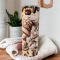 Coffee Gnome Tumbler Can Be Personalized, Cup With Name, Includes A Reusable Straw, Gnome Gift, Gnome Coffee Tumbler, 20oz Skinny Tumbler
