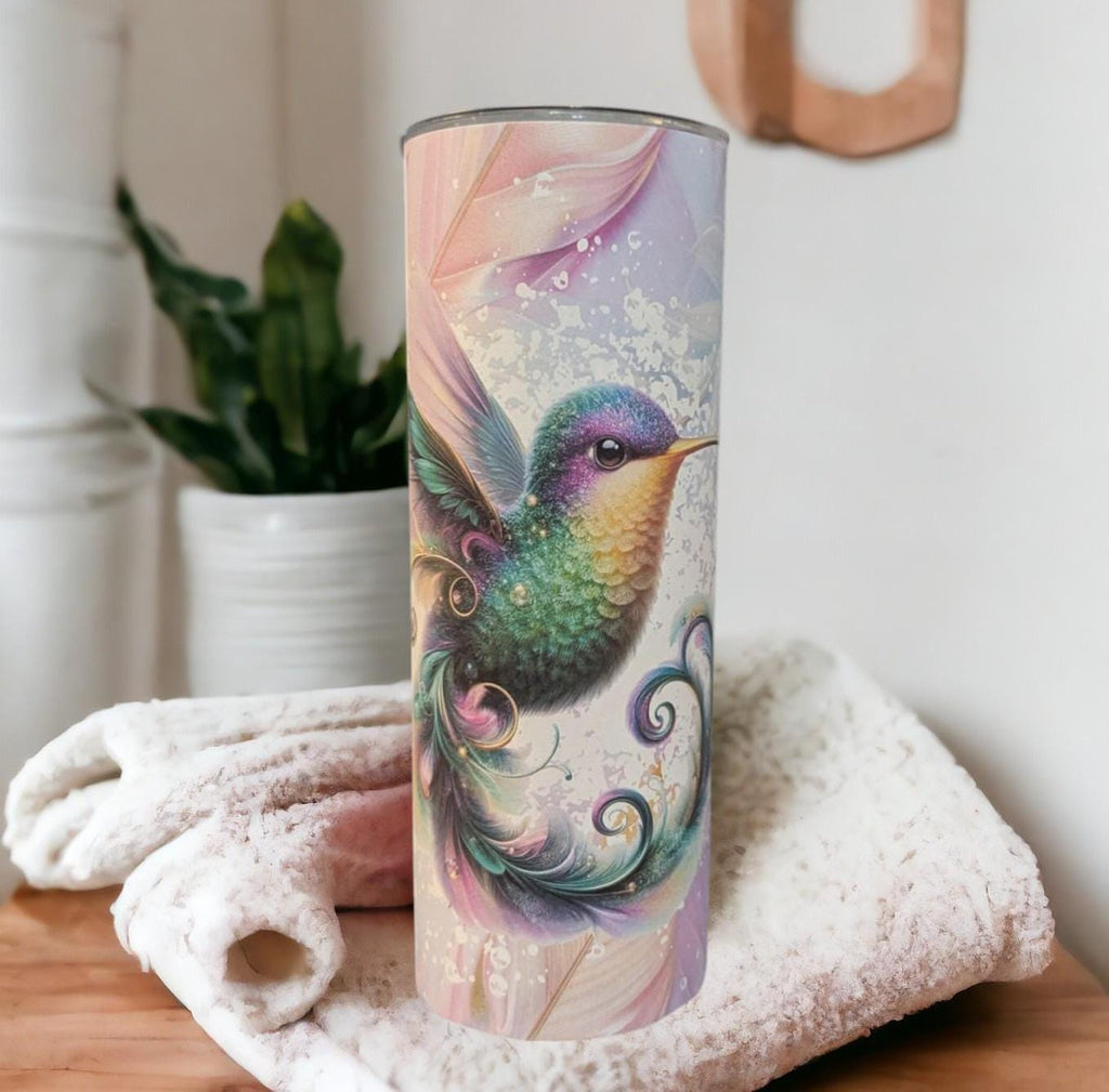 Hummingbird Tumbler Can Be Personalized, Includes A Reusable Straw, For Hot Or  Cold Drinks, Cup With Name, Hummingbird Gift
