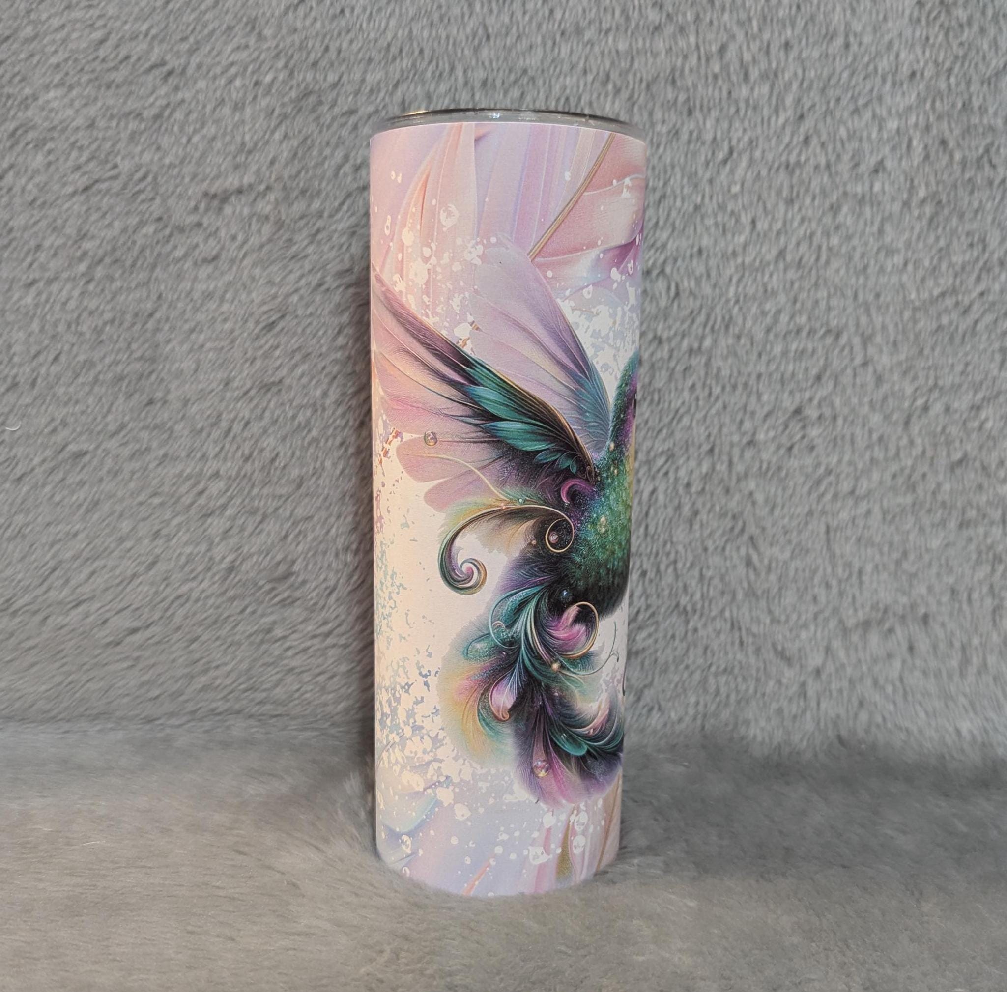 Hummingbird Tumbler Can Be Personalized, Includes A Reusable Straw, For Hot Or  Cold Drinks, Cup With Name, Hummingbird Gift