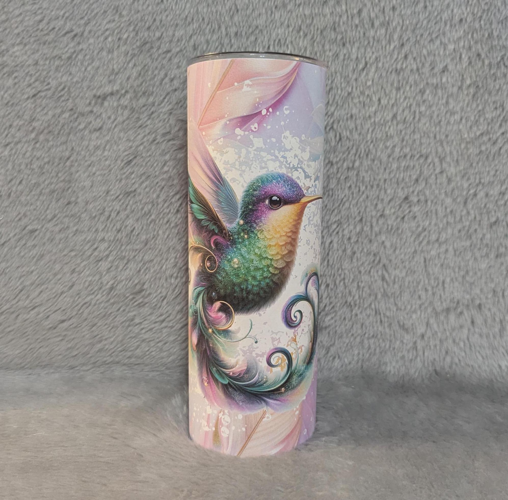 Hummingbird Tumbler Can Be Personalized, Includes A Reusable Straw, For Hot Or  Cold Drinks, Cup With Name, Hummingbird Gift
