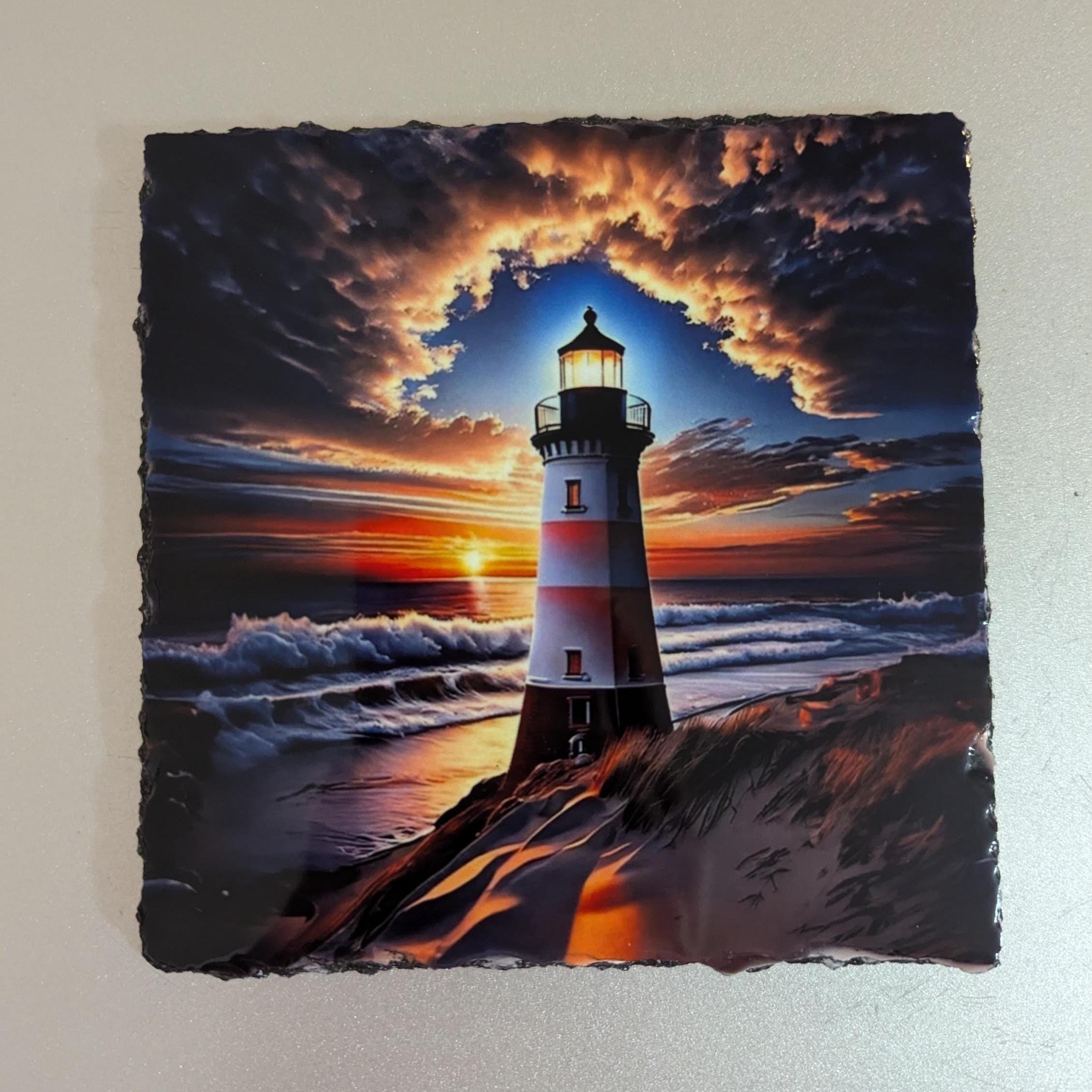 Lighthouse Picture With Display Legs