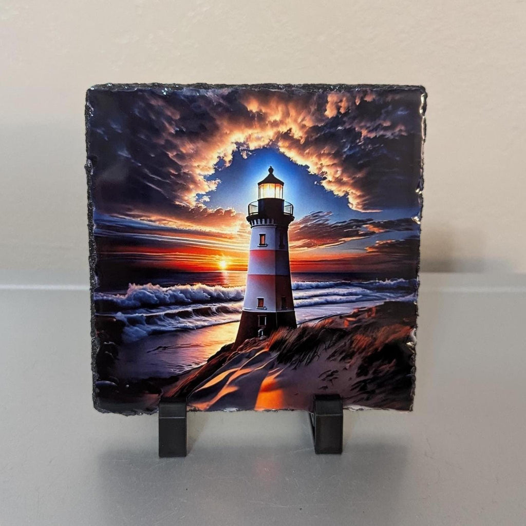 Lighthouse Picture With Display Legs