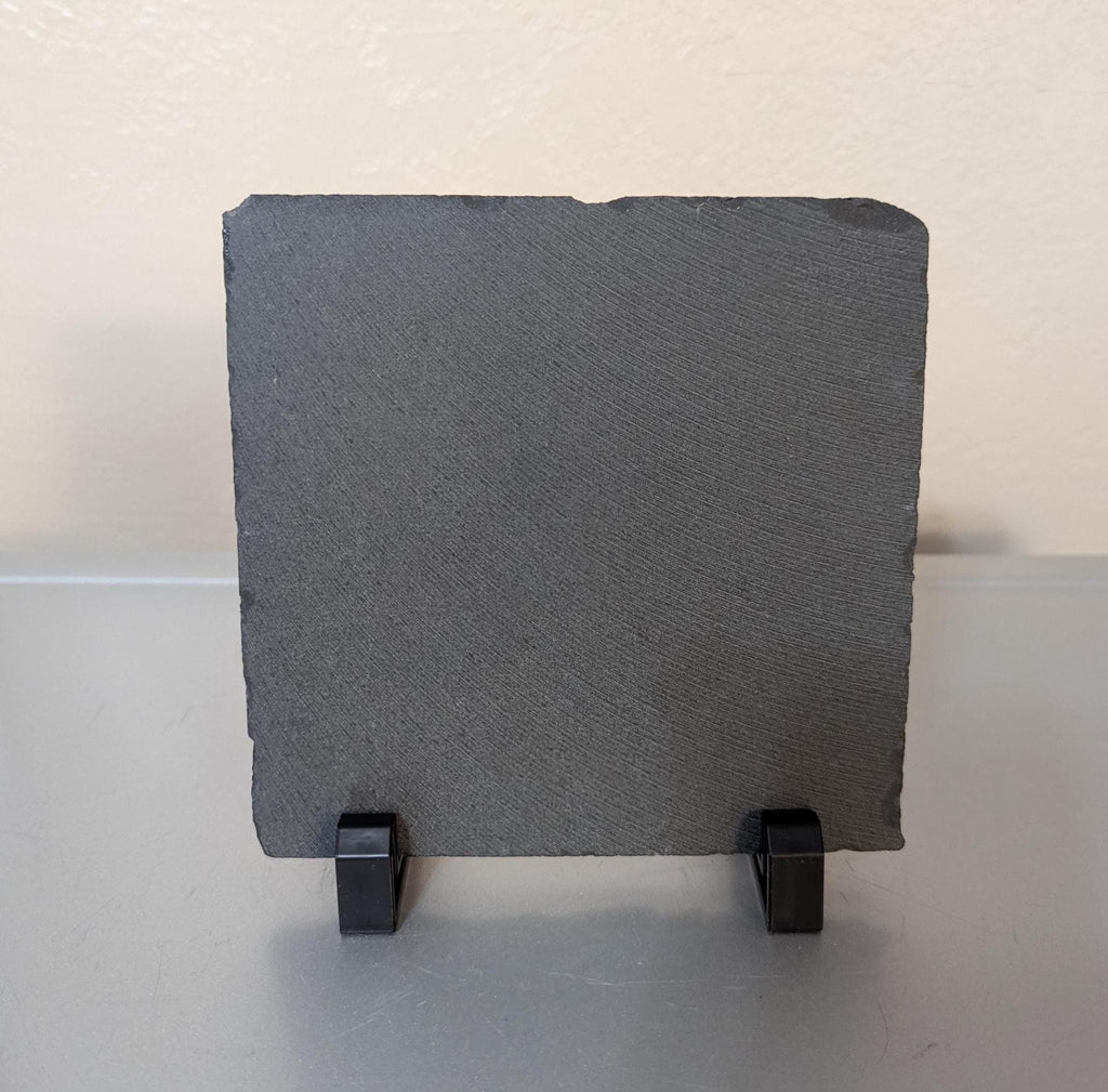 Slate Cardinal Picture With Display Legs