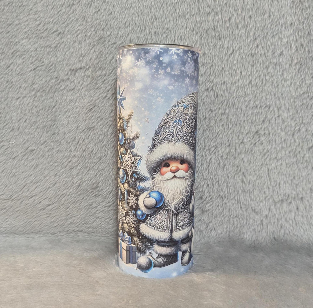 Christmas Gnome Tumbler Can Be Personalized, Includes A Reusable Straw, Winter Gnome Tumbler, Great For Hot and Cold Beverages