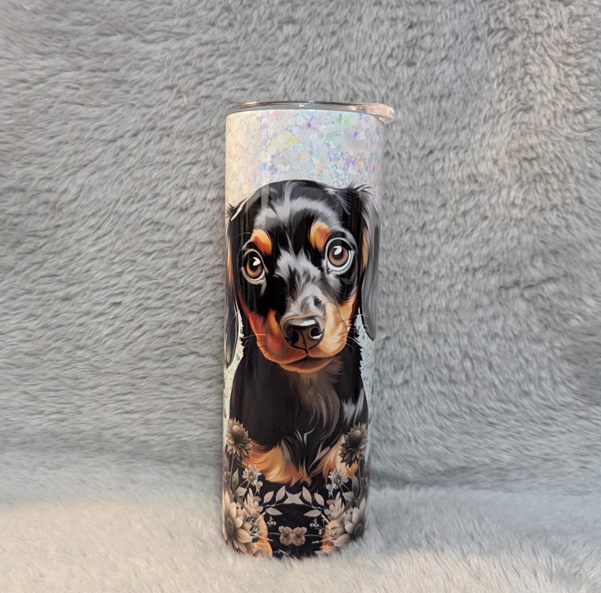Dachshund Tumbler That Can Be Personalized Includes A Straw, Dog Cup With Name, Dog Lover Tumbler, Dog Lover Gift, Hot Or Cold Drinks